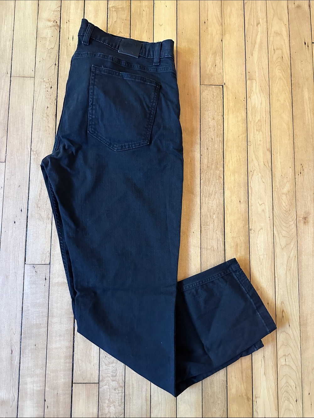 Men's Black Jeans - Classic Straight Fit by Mugsy